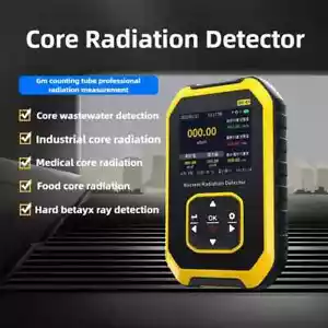 GC01 Rilevatore di radiazioni nucleari portatile GM Geiger contatore dosimetro a raggi X β/γ/ - Foto 1 di 21