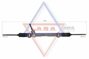 SCATOLA STERZO NUOVA PER FOR OPEL CORSA C TUTTI TIPI DAL 2000 AL 2006 CORSA TOT - Imagen 1 de 1