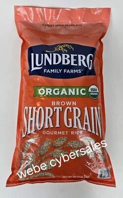 12 Lbs Lundberg ORGANIC SHORT GRAIN BROWN RICE Non-GMO / SHIPS FREE IN U.S. - Image 1 of 4