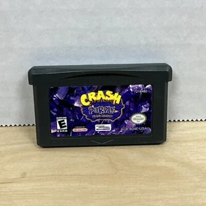 Crash Bandicoot Purple: Ripto's Rampage (Nintendo Game Boy Advance, 2004) Tested - Picture 1 of 2