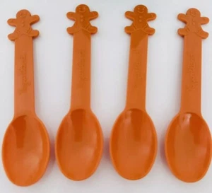 Yogurtland Holiday 4 Spoons Gingerbread Limited Time Seasonal Alert Christmas - Picture 1 of 3
