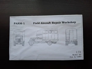 1/72 PARM-1 WWII Soviet field Aircraft repair truck PST 72007 Rare - Picture 1 of 5