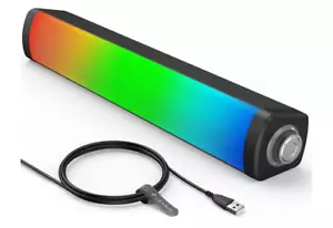 Altavoces Bluetooth Con Luz Adaptador USB C Equipo De Sonido Para PC Parlantes - Imagen 1 de 8