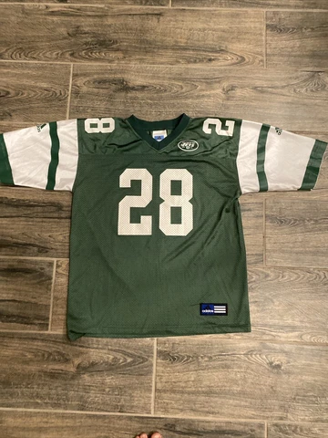NFL New York Jets Curtis Martin Adidas Youth Jersey size Large 14-16 Cover