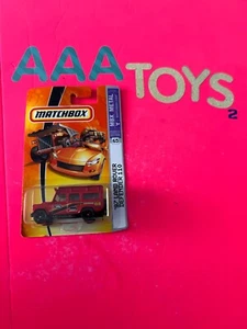 Matchbox 97 Land Rover Defender 110 #65 Red - Picture 1 of 2