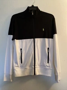 Men's Polo Ralph Lauren Performance Track Jacket Full Zip Sweatshirt Size Small - Picture 1 of 9