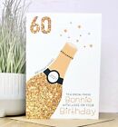 Large Personalised Handmade Birthday Card 16th 18th 21st 30th 40th 50th 60th