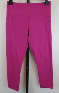 Zyia Pocket Light N Tight High Rise Leggings Womens Size 8-10 Pink READ - Picture 1 of 8