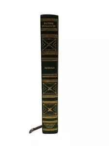 ICL REBECCA Du Maurier Collectors Limited VINTAGE Edition GOTHIC Horror 24K GOLD - Foto 1 di 12