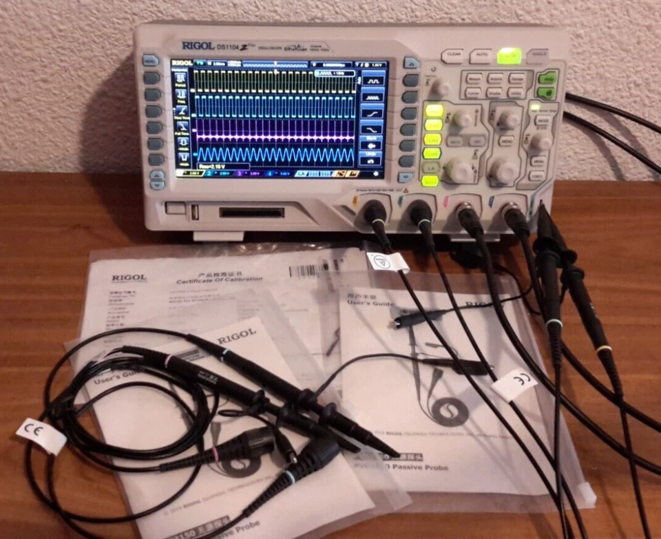 Rigol DS1104Z Plus 4-Channel Digital Oscilloscope - 100 MHz - Imagen 1 de 1