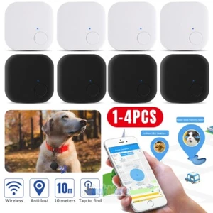 4Pcs GPS Tracker Wireless Bluetooth Anti-Lost Wallet Key Pet Finder US Locator - Picture 1 of 27