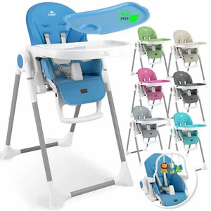 KIDIZ® 3in1 Hochstuhl Kinderhochstuhl Babyliege Kinderstuhl Hocker Essstuhl  - Bild 1 von 57