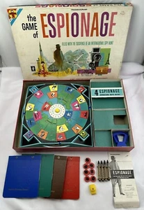 1963 The Game of Espionage by Transogram Complete in Very Good Cond FREE SHIP - Picture 1 of 9