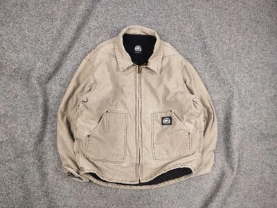 Vintage 90's USA Polar King by key Canvas Jacket detroit carhartt Syle - Image 1 of 4