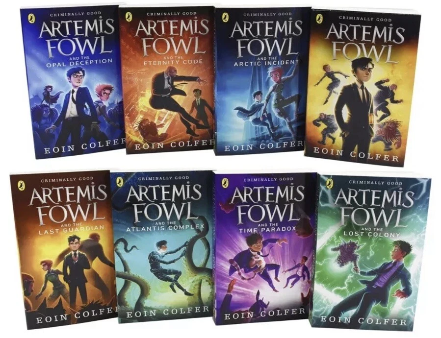 Artemis Fowl Series Collection 8 Books Set by Eoin Colfer 2019 See Pictures