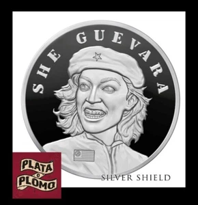 SILVER SHIELD SSG 1 OZ PROOF | 2019 | USSA 2020 #2 | SHE GUEVARA - Picture 1 of 3