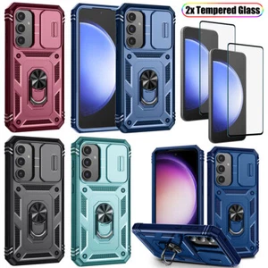 Funda protectora/protectora de pantalla con soporte de anillo para Samsung Galaxy S23 FE 5G - Imagen 1 de 63