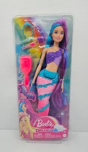 Barbie Dreamtopia Fantasy Doll Mermaid Purple Top New - Picture 1 of 4