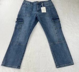 Kancan Avery 2.0 Straight Leg Cargo Jeans Damen (9/28) - Bild 1 von 15