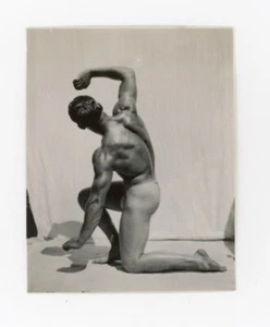 Frank Bell Mr. Britain c. 1935 Photo Weightlifter Bodybuilder Gay Mr. Britain - Picture 1 of 2