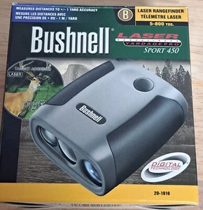BUSHNELL LASER RANGE FINDER YARDAGE PRO SPORT 450 WITH BOX & INSTRUCTION - Picture 1 of 5