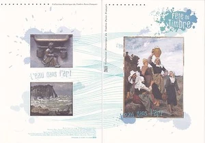 Document Philatélique 1er Jour : 95 2010 - Fête du Timbre L'eau dans l'Art - Picture 1 of 2