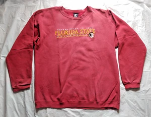 Vintage Florida State University Seminoles Starter Sweatshirt - Size XL - Picture 1 of 8