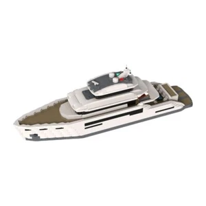 MOC-157092 Super Luxury Yacht 3255 Stück Konstruktionsspielzeuge Bausets - Picture 1 of 8