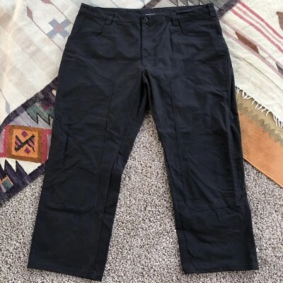 Pantalones utilitarios de doble rodilla 1620 2,0 para hombre 46 X 30 negros Meteorite Cordura ropa de trabajo Foto 1 de 4