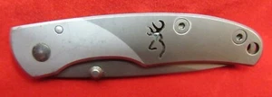 Browning 561 Small Mountain Titanium Coated Folding Knife - Picture 1 of 4