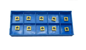 RDGTOOLS 10PC SCMT 06 CARBIDE TIPS / INSERTS / TURNING TOOLS - Picture 1 of 3