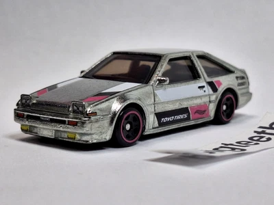 Hot Wheels Silver Series ZAMAC Toyota AE86 Sprinter Trueno 2025 - Imagem 1 de 4