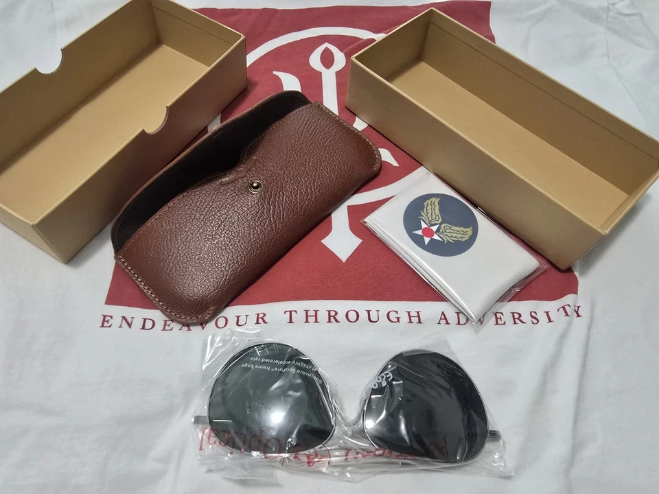 Óculos de sol American Optical AN-6531 e Blue Moon aviador - Imagem 1 de 4