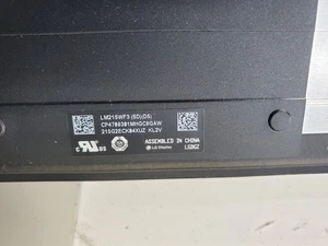 LCD LM215WF3 SD D5 21,5 pulgadas totalmente probado - funcionando - 2K - Imagen 1 de 2