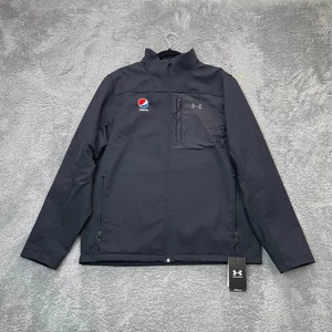 Chaqueta Pepsi Para Hombres Grande Negra Under Armour Storm ColdGear Protector Infrarrojo 2 Abrigo - Imagen 1 de 12