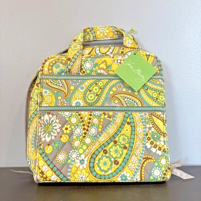 New Vera Bradley Tech Organizer Lemon Parfait Floral Print Carrying Case School - Image 1 of 4