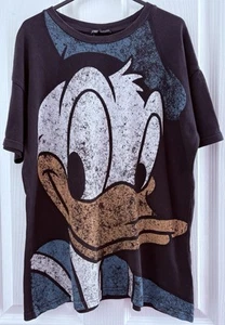 Zara x Disney Donald Duck Damen T-Shirt/T-Shirt ~ Gr. S - Bild 1 von 4