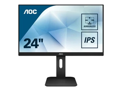 AOC 24P1, LED-Monitor 60.45 cm (23.8 Zoll), schwarz, FullHD, IPS, HDMI, DisplayP - Bild 1 von 4