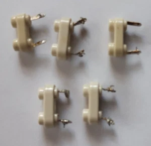 5 Stückl Keramik Quarzsockel Quarzfassung - Picture 1 of 2