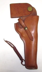 Vintage George Lawrence 75S 44M 61/2" Lederholster - Bild 1 von 3