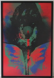  Otto Piene Addis Abeba. gross, 150x100 Handsigniert, kleine  Auflage, - Bild 1 von 1
