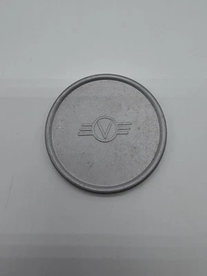 Vintage HASSELBLAD V Silver or Gray Metal Lens Cap or Cover for 62mm Lens - Image 1 of 4