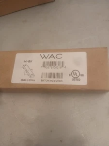 WAC LIMITED H Track Single Circuit I Connector HI-BK - Picture 1 of 3