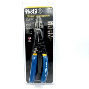 Klein Tools D2139NE11055 2-Piece Lineman's Pliers and Wire Stripper Kit Made USA - Picture 1 of 13