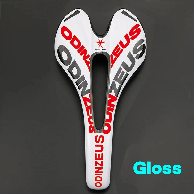 Cojín de sillín de bicicleta de carbono ultraligero asiento delantero guantes de ciclismo Foto 1 de 4