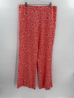 Vineyard Vines Fish Catch Of The Day Pants Mai Tai Tropical Rayon 37W" X 32L" - Image 1 of 4