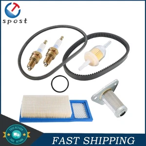 For 1994-2005 EZGO TXT Golf Cart Tune Up Kit w/Oil Filter Drive Starter Belt NEW - Picture 1 of 15