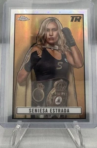2024 Topps Chrome Boxing Refractor 1951 Throwback Seniesa Estrada #5 - Bild 1 von 2