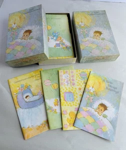 2 Box Of 12 Vtg Baby Congratulations Greeting Cards With Bible Verses  - Picture 1 of 5