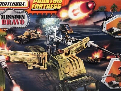 Vintage 1998 Matchbox Mission Bravo Phantom Fortress Nib Hard To Find - Image 1 of 4